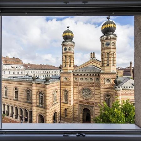 Breathless Panorama Synagogue Elegant Attic Free Parking Reservation Needed Boedapest Buitenkant foto