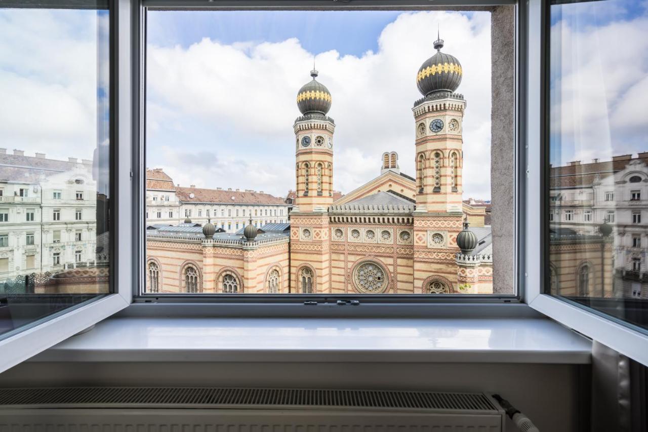 Breathless Panorama Synagogue Elegant Attic Free Parking Reservation Needed Boedapest Buitenkant foto
