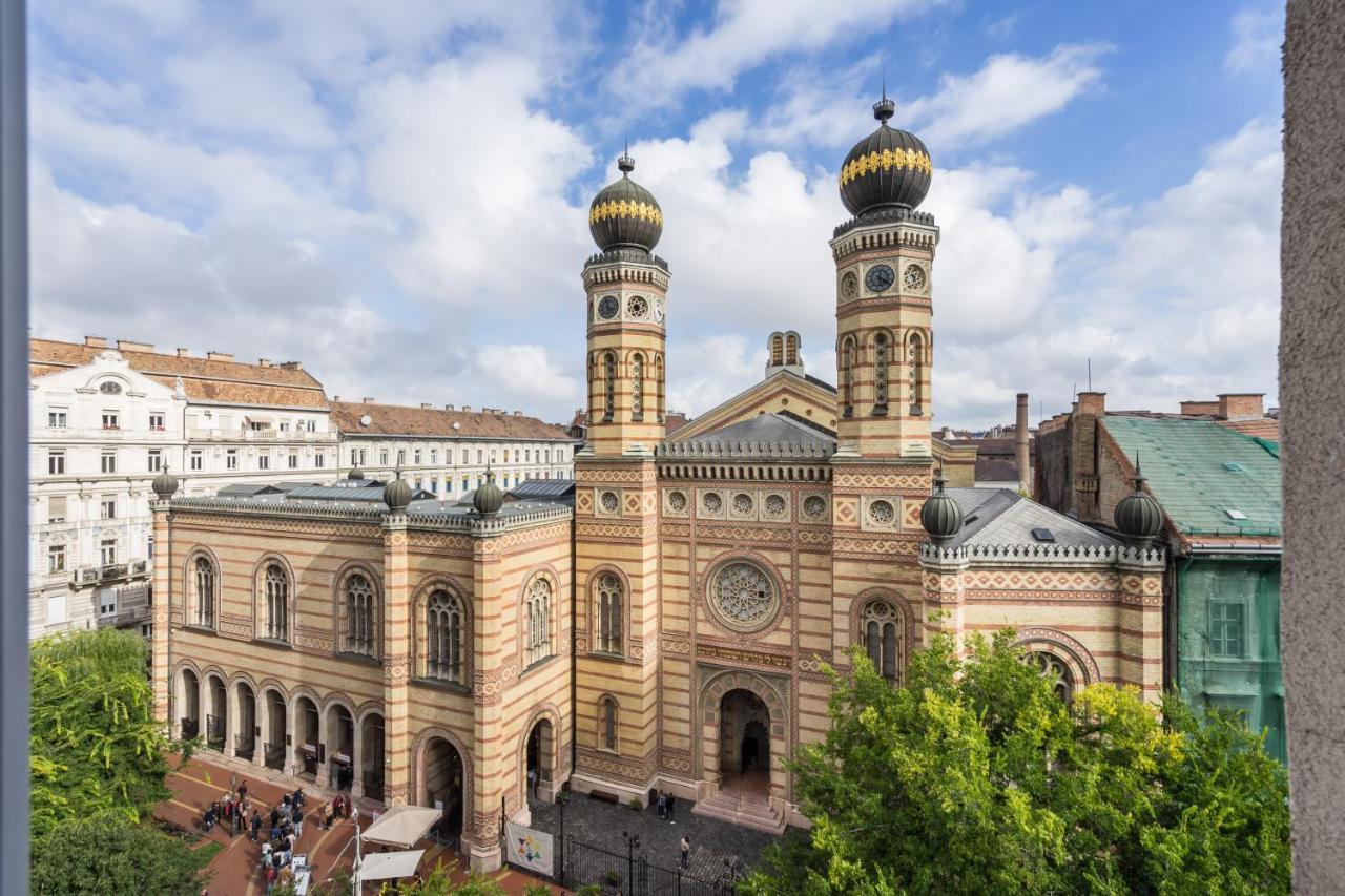 Breathless Panorama Synagogue Elegant Attic Free Parking Reservation Needed Boedapest Buitenkant foto