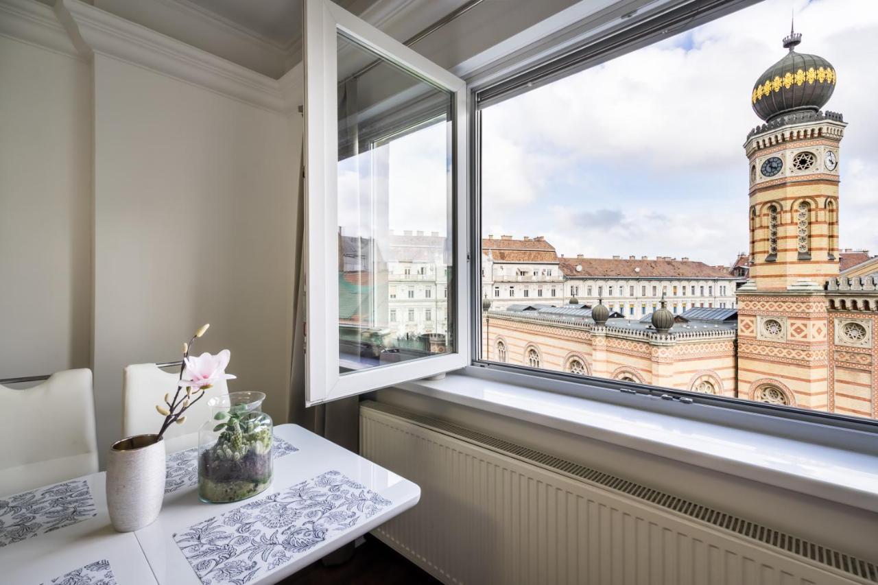 Breathless Panorama Synagogue Elegant Attic Free Parking Reservation Needed Boedapest Buitenkant foto