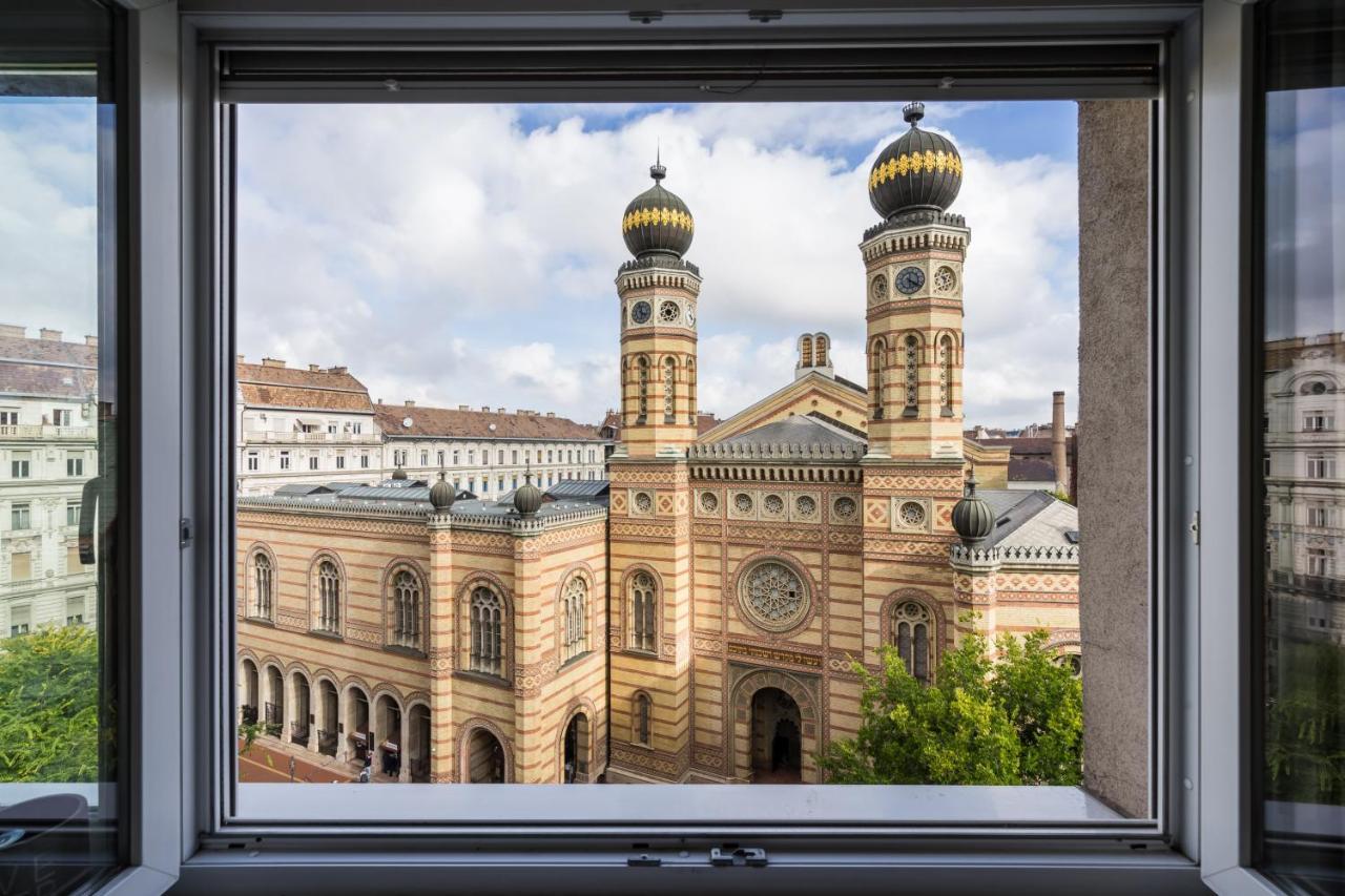Breathless Panorama Synagogue Elegant Attic Free Parking Reservation Needed Boedapest Buitenkant foto